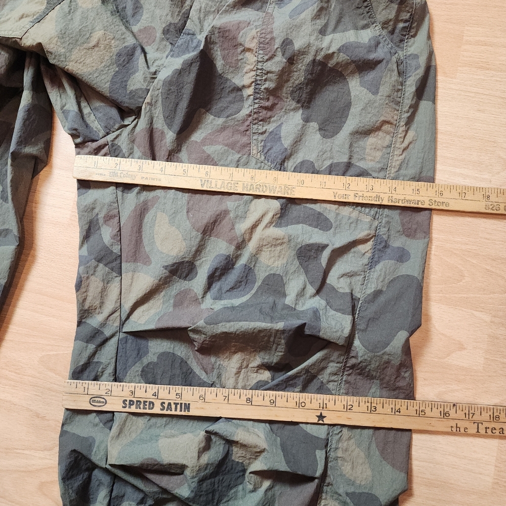 NWT Urban Outfitters Sloan Nylon Green Camo Balloon Baggy Wideleg Pants Size M - Picture 12 of 16